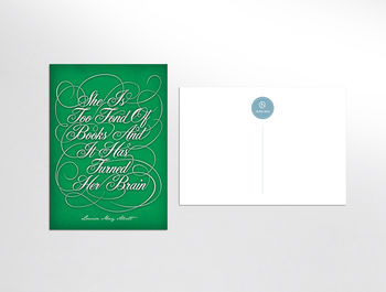 Pack Of 10 Typography Postcards, 5 of 5