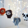 Panda Christmas Tree Decoration, thumbnail 5 of 5