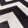 Black And White Zig Zag Soft Pillow Cover, thumbnail 6 of 7