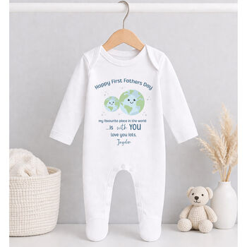 First Father’s Day World Baby Outfit, 5 of 11