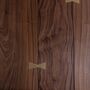 Nord Walnut Live Edge Solid Wood Dining Table, thumbnail 3 of 6