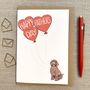 Cockapoo Father's Day Card, thumbnail 4 of 5