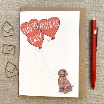 Cockapoo Father's Day Card, 4 of 5