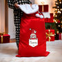 Personalised Gonk Family Red Christmas Sacks, thumbnail 1 of 7