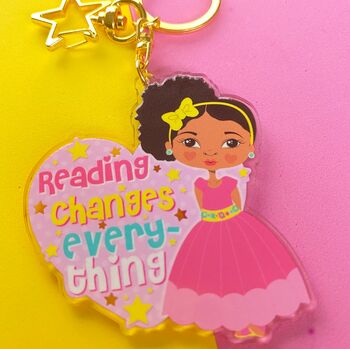 Biracial Princess Keyring, 3 of 5