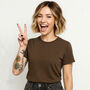 Wild Smile Live Wild Brown T Shirt, thumbnail 1 of 3