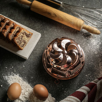 Handmade Copper Bundt Cake Mold, 4 of 6