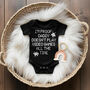 Proof Daddy Doesn't Play Video Games All The Time Baby Bodysuit, thumbnail 2 of 5