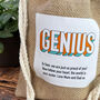 Personalised Genius Graduation Candle Gift, thumbnail 5 of 7