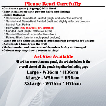 Metal Tree Of Life Wall Art For Modern Home Decor, 2 of 11