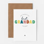 Best Grandad In The World Birthday Card, thumbnail 2 of 2