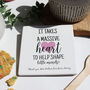 Personalised Teacher Gift Massive Heart Coaster, thumbnail 5 of 9