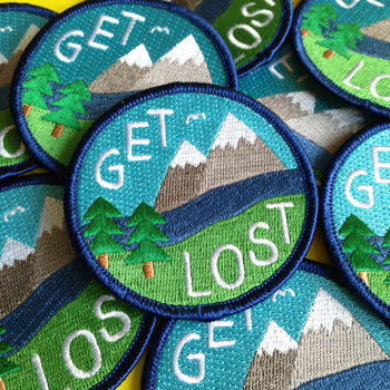Get Lost Iron On Patch, 2 of 2