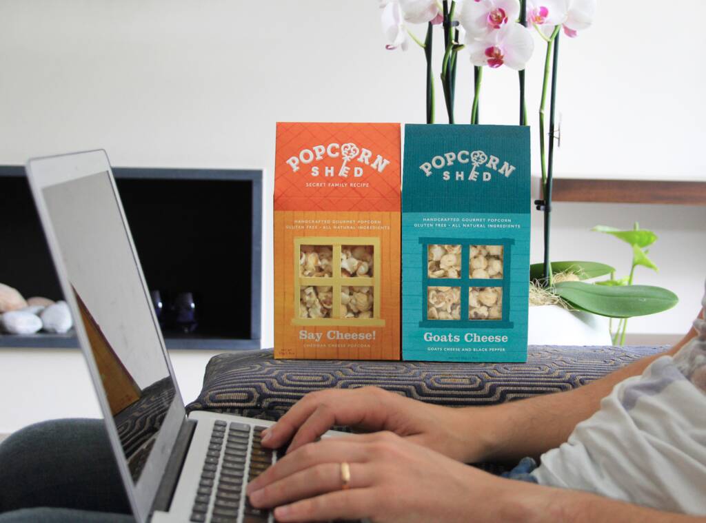 Gourmet Popcorn Cheese Flavour Duo Pack By Popcorn Shed