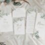 Eucalyptus Concertina Wedding Invitations, thumbnail 4 of 4