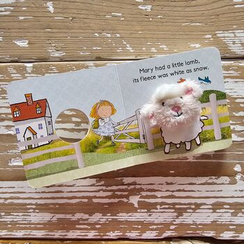 'Mary Had A Little Lamb' Finger Puppet Book, 2 of 2