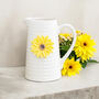 Colourful Sunflower Vase Flower Jug Gift For Her, thumbnail 1 of 7