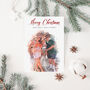 Personalised Watercolour Family Christmas Card, thumbnail 4 of 5