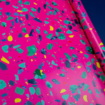 Pink Terrazzo Wrapping Paper, 2 of 9