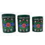 Hand Painted Tea Coffee Sugar Canister Trio, thumbnail 8 of 8