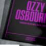 Ozzy Osbourne Personalised Gift Music Legend Deluxe Tribute Book, thumbnail 5 of 8