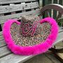 Personalised Recycled Denim Leopard Print Cowboy Hat, thumbnail 4 of 4