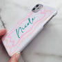 Wiggle Print Personalised Phone Case, thumbnail 3 of 6