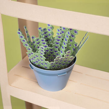 Make Your Own Calming Lavender Paper Plant, 3 of 4