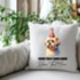 Personalised Shorthaired Lhasa Apso Birthday Party Cushion, thumbnail 2 of 2