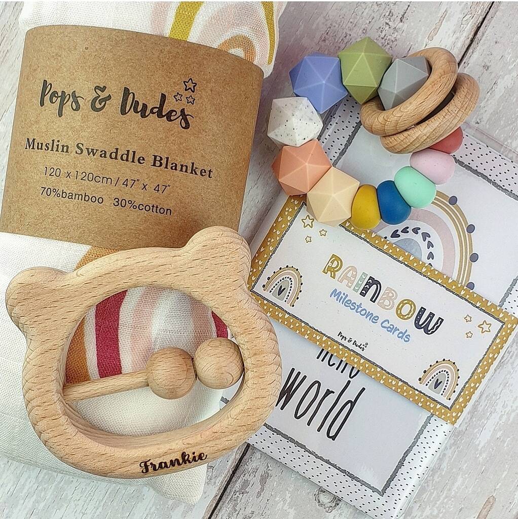 Personalised Baby Gift Set By Pops And Dudes