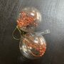 Christmas Bauble With Dried Flower Insert, thumbnail 2 of 4