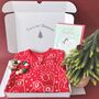 Baby's First Christmas Card, Outfit And Teether Gift Set, thumbnail 1 of 8