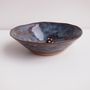 Handmade Ceramic Dark Blue/Brown Ring Dish, thumbnail 3 of 6