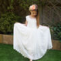 Saffron Flower Girl Dress ~ Lilly + Bo Collection, thumbnail 8 of 9