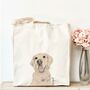 Personalised Golden Retriever Tote, thumbnail 1 of 3