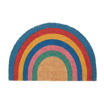Rainbow Coir Doormat, 2 of 3
