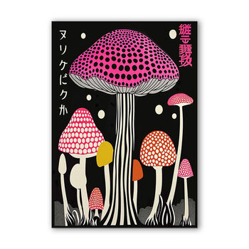 Psychedelic Mushroom Framed Artwork Tripped, 2 of 8