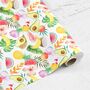 Tropical Fruits Wrapping Paper, thumbnail 2 of 3