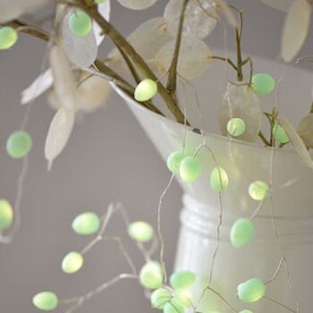 Mint Green Drop String Fairy Lights, 2 of 5