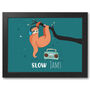 Sloth Personalised Lap Tray With Cushion, thumbnail 7 of 7