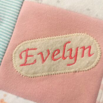 Memory Keepsake Gift, Cushion Made From Baby Clothes, 2 of 10