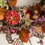 Autumn Dried Flower Wreath 'Bronte', thumbnail 8 of 12