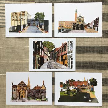 Norwich Postcard Set, 3 of 9