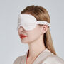 Silk Eye Mask Pink, thumbnail 4 of 6