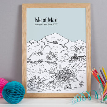 Personalised Isle Of Man Print, 7 of 10