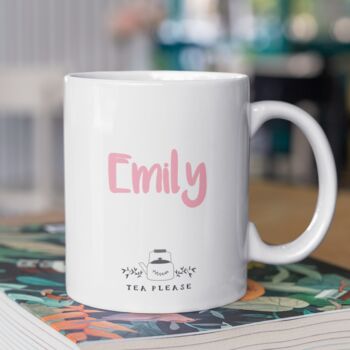 30th Birthday Gift Mug With Personalised Back, 2 of 3