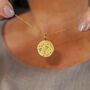 Zodiac Constellation Birthstone Necklace, thumbnail 2 of 4