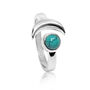 Adjustable December Birthstone Ring With Turquoise, thumbnail 1 of 2