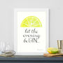'Let The Evening Be Gin' Original Painting, thumbnail 4 of 12