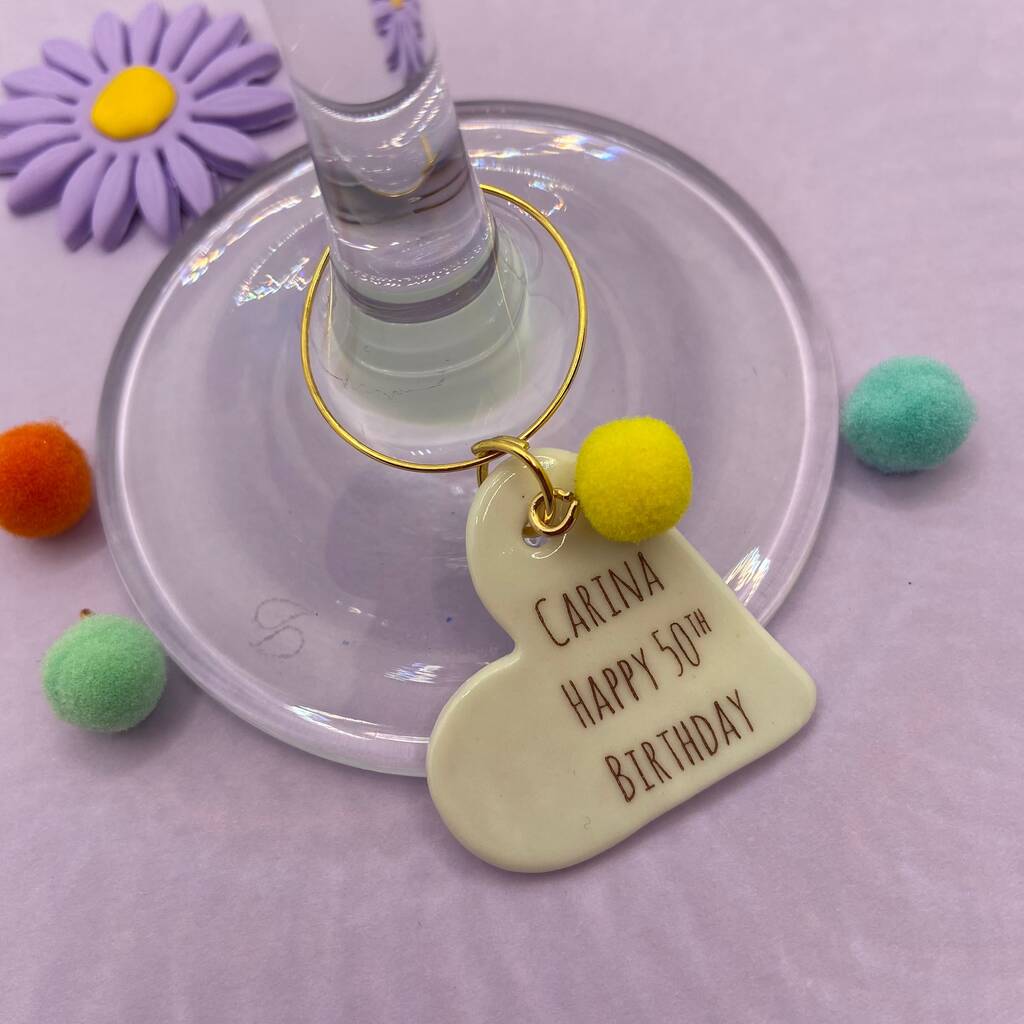 Personalised Glass Charm Gift For Auntie, 1 of 8